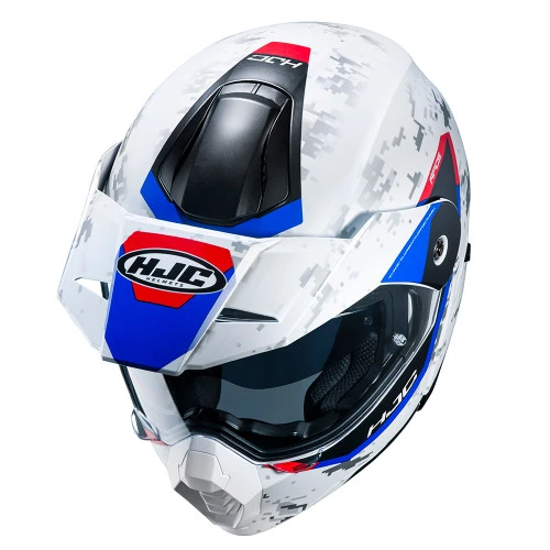 HJC C-80 BULT FLIP FRONT FLIP FRONT HELMET WHITE 6 HJC C-80 BULT FLIP FRONT FLIP FRONT HELMET WHITE - Image 4