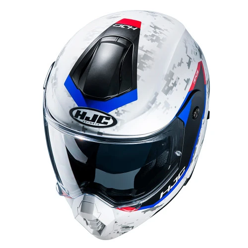 HJC C-80 BULT FLIP FRONT FLIP FRONT HELMET WHITE 7 HJC C-80 BULT FLIP FRONT FLIP FRONT HELMET WHITE - Image 5
