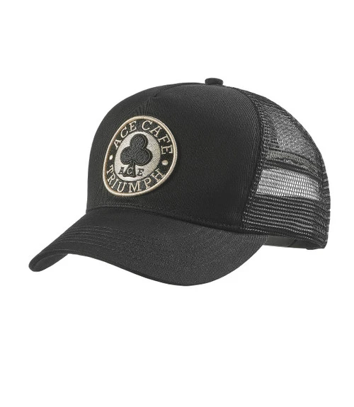 TRIUMPH ACE CAFÉ CAP BLACK 3 TRIUMPH ACE CAFÉ CAP BLACK