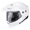 SCORPION ADX-2 FLIP FRONT HELMET WHITE 1 SCORPION ADX-2 FLIP FRONT HELMET WHITE -Motorcycle Accessories ADX2PLWHITE 98597.1674640613