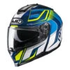 HJC C-70 LANTIC FULL FACE HELMET YELLOW BLUE 1 HJC C-70 LANTIC FULL FACE HELMET YELLOW BLUE -Motorcycle Accessories C70LAN 1 68594.1659532756