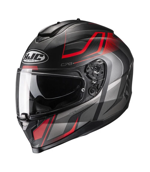 HJC C-70 LANTIC FULL FACE HELMET RED 3 HJC C-70 LANTIC FULL FACE HELMET RED