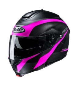 HJC C-91 FLIP FRONT HELMET TALY PINK