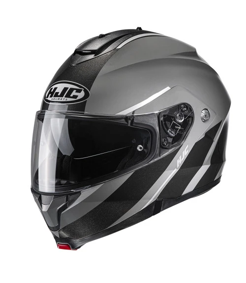 HJC C-91 FLIP FRONT HELMET TERO GREY 3 HJC C-91 FLIP FRONT HELMET TERO GREY