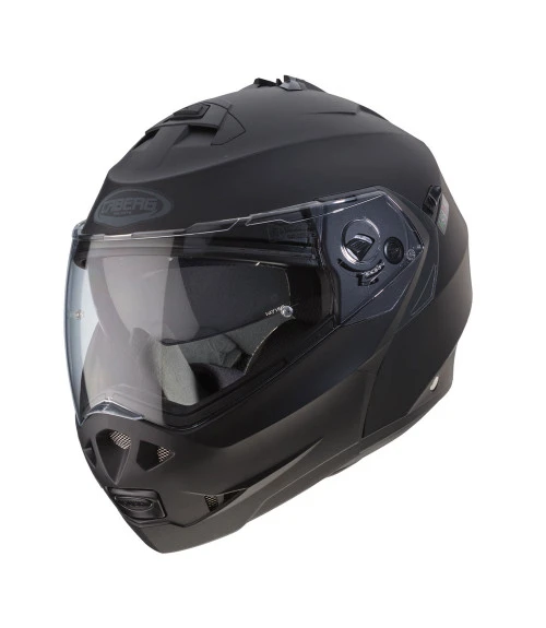 CABERG DUKE 2 FLIP FRONT HELMET MATT BLACK 2 CABERG DUKE 2 FLIP FRONT HELMET MATT BLACK