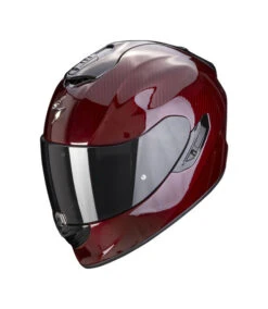 SCORPION EXO-1400 EVO CARBON FULL FACE HELMET RED
