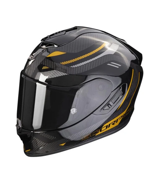 SCORPION EXO-1400 EVO CARBON KYDRA FULL FACE HELMET GOLD 3 SCORPION EXO-1400 EVO CARBON KYDRA FULL FACE HELMET GOLD