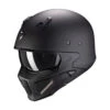 SCORPION EXO COVERT-X OPEN FACE HELMET MATT BLACK -Motorcycle Accessories EXCOXP 1 27234.1675082348
