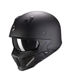 SCORPION EXO COVERT-X OPEN FACE HELMET MATT BLACK