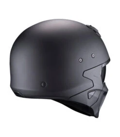 SCORPION EXO COVERT-X OPEN FACE HELMET MATT BLACK -Motorcycle Accessories EXCOXP 3 63991.1675082347