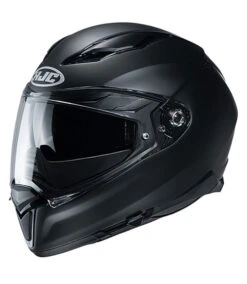 HJC F-70 PLAIN HELMET MATT BLACK