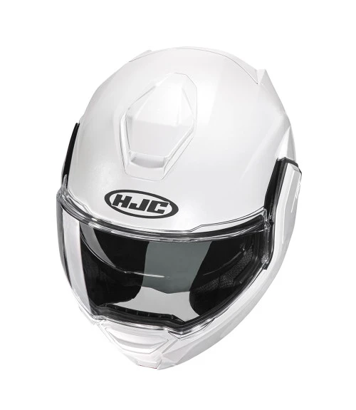 HJC I-100 FLIP FRONT HELMET WHITE 5 HJC I-100 FLIP FRONT HELMET WHITE - Image 3