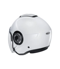 HJC I-40 HELMET MATT WHITE -Motorcycle Accessories I40PLAWHITE 4 64360.1675184527
