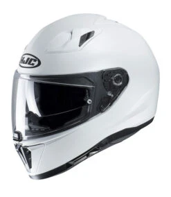 HJC I-70 PLAIN FULL FACE HELMET MATT WHITE