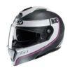 HJC I-90 DAVAN FLIP FRONT HELMET PINK