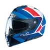 HJC I-90 HOLLEN FLIP FRONT HELMET RED BLACK BLUE 2 HJC I-90 HOLLEN FLIP FRONT HELMET RED BLACK BLUE -Motorcycle Accessories I90HOLBLUE 76345.1657027992