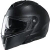 HJC I-90 PLAIN FLIP FRONT HELMET MATT BLACK -Motorcycle Accessories I90PLAMTBLK 06679.1657028014
