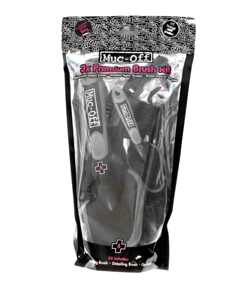 MUC-OFF BRUSH SET 3 MUC-OFF BRUSH SET