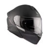 MT GENESIS FLIP FRONT HELMET MATT BLACK -Motorcycle Accessories MTGENP 1 11067.1692273058