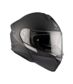 MT GENESIS FLIP FRONT HELMET MATT BLACK