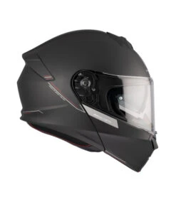 MT GENESIS FLIP FRONT HELMET MATT BLACK -Motorcycle Accessories MTGENP 3 27967.1692273059
