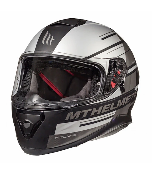 MT THUNDER 3 PITLANE FULL FACE HELMET GREY 3 MT THUNDER 3 PITLANE FULL FACE HELMET GREY