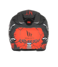 MT TARGO KRAKEN FULL FACE HELMET BLACK -Motorcycle Accessories MTTAKR 4 71527.1662824630