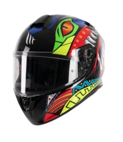 MT TARGO VIPER FULL FACE HELMET BLACK
