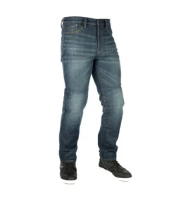 OXFORD AA DYNAMIC STRAIGHT JEAN BLUE SHORT