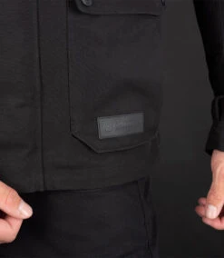 OXFORD BARKSTON JACKET BLACK -Motorcycle Accessories OXJBAR 7 03994.1694252776