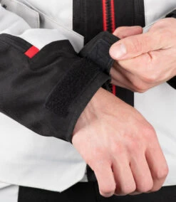 OXFORD ROCKLAND JACKET ARCTIC BLACK RED -Motorcycle Accessories OXJROC 12 76612.1689429404