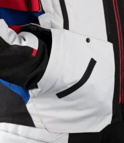 OXFORD ROCKLAND JACKET ARCTIC BLACK RED -Motorcycle Accessories OXJROC 4 09918.1689429406