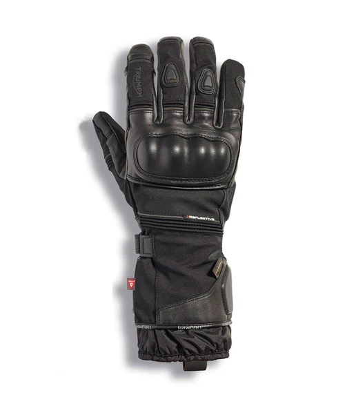 TRIUMPH PINNOCK GLOVE BLACK 3 TRIUMPH PINNOCK GLOVE BLACK