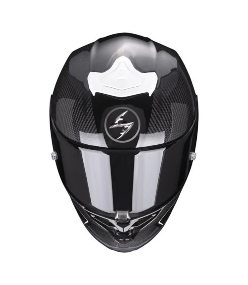 SCORPION R1-AIR EVO CARBON CORPUS 2 FULL FACEHELMET WHITE 4 SCORPION R1-AIR EVO CARBON CORPUS 2 FULL FACEHELMET WHITE - Image 2