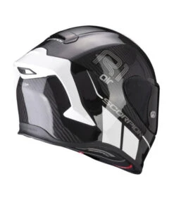 SCORPION R1-AIR EVO CARBON CORPUS 2 FULL FACEHELMET WHITE 7 SCORPION R1-AIR EVO CARBON CORPUS 2 FULL FACEHELMET WHITE -Motorcycle Accessories R1ECO2 BKWH 3 64183.1688468124