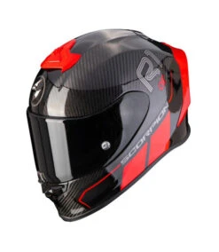 SCORPION R1-AIR EVO CARBON CORPUS 2 FULL FACEHELMET RED