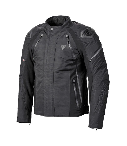 TRIUMPH TRITECH WATERPROOF TEXTILE JACKET BLACK 3 TRIUMPH TRITECH WATERPROOF TEXTILE JACKET BLACK