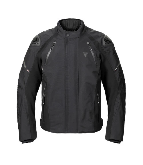 TRIUMPH TRITECH WATERPROOF TEXTILE JACKET BLACK 4 TRIUMPH TRITECH WATERPROOF TEXTILE JACKET BLACK - Image 2