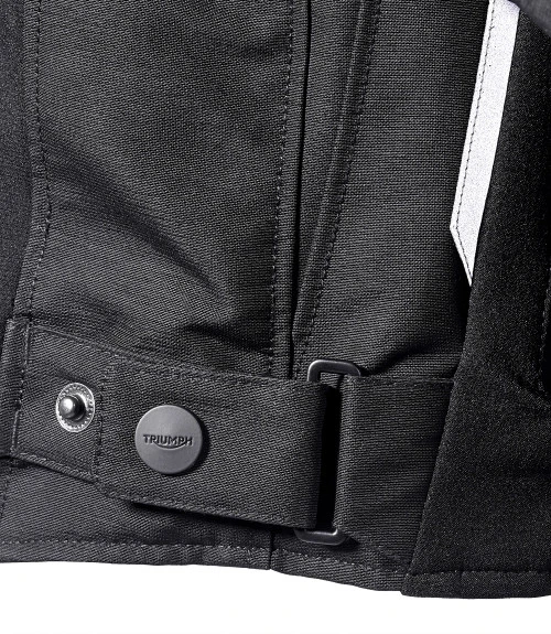 TRIUMPH TRITECH WATERPROOF TEXTILE JACKET BLACK 9 TRIUMPH TRITECH WATERPROOF TEXTILE JACKET BLACK - Image 7