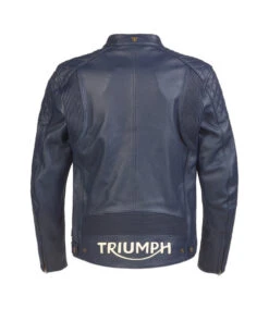 TRIUMPH BRADDAN AIR RACE LEATHER JACKET BLUE 13 TRIUMPH BRADDAN AIR RACE LEATHER JACKET BLUE -Motorcycle Accessories TR2332 4 87053.1677666667