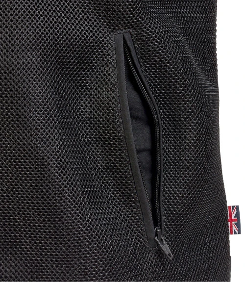 TRIUMPH BRADDAN RETRO SUMMER MESH JACKET BLACK 10 TRIUMPH BRADDAN RETRO SUMMER MESH JACKET BLACK - Image 8