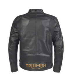 TRIUMPH BRADDAN SPORT LEATHER JACKET BLACK GOLD 13 TRIUMPH BRADDAN SPORT LEATHER JACKET BLACK GOLD -Motorcycle Accessories TR2338 4 36944.1677666305