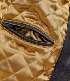 TRIUMPH BRADDAN SPORT LEATHER JACKET BLACK GOLD 17 TRIUMPH BRADDAN SPORT LEATHER JACKET BLACK GOLD -Motorcycle Accessories TR2338 8 14844.1677666308