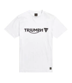 TRIUMPH CARTMEL LOGO TEE WHITE