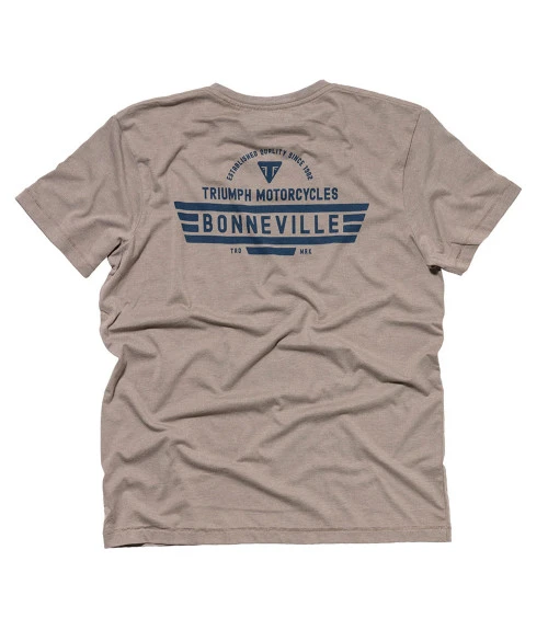 TRIUMPH WOOD TEE BEIGE 4 TRIUMPH WOOD TEE BEIGE - Image 2