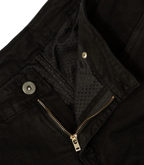 VENTI MENS CRANK KEVLAR RIDING JEAN BLACK 7 VENTI MENS CRANK KEVLAR RIDING JEAN BLACK - Image 5