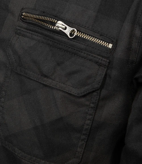 VENTI MENS ROGUE KEVLAR RIDING SHIRT BLACK GREY 6 VENTI MENS ROGUE KEVLAR RIDING SHIRT BLACK GREY - Image 4