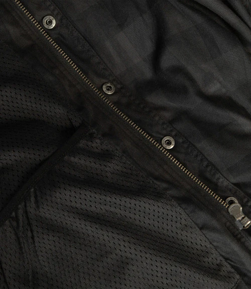 VENTI LADIES ROGUE KEVLAR RIDING SHIRT BLACK GREY 10 VENTI LADIES ROGUE KEVLAR RIDING SHIRT BLACK GREY - Image 8