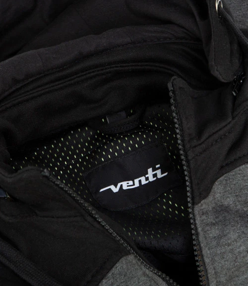 VENTI ENIGMA KEVLAR RIDING HOODIE GREY 5 VENTI ENIGMA KEVLAR RIDING HOODIE GREY - Image 3