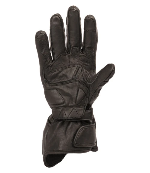 VENTI RACE PRO LEATHER GLOVE BLACK 4 VENTI RACE PRO LEATHER GLOVE BLACK - Image 2